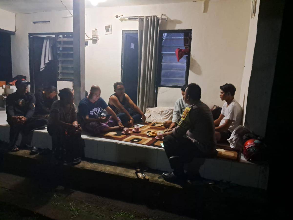 Situasi di kediaman pedagang lumpia asal Desa Bungbungan yang dilaporkan hilang.