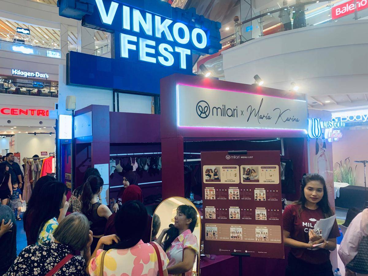 Kolaborasi MilarixMaria Karina di Vinkoo Fest Medan (dok.istimewa)