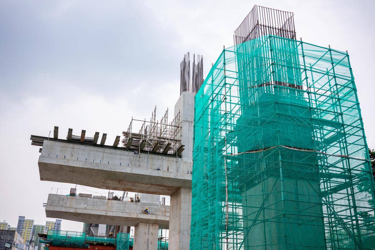 Proyek LRT Jakarta, progres pembangunan Fase 1B Velodrome–Manggarai telah mencapai 72,852/dok LRT
