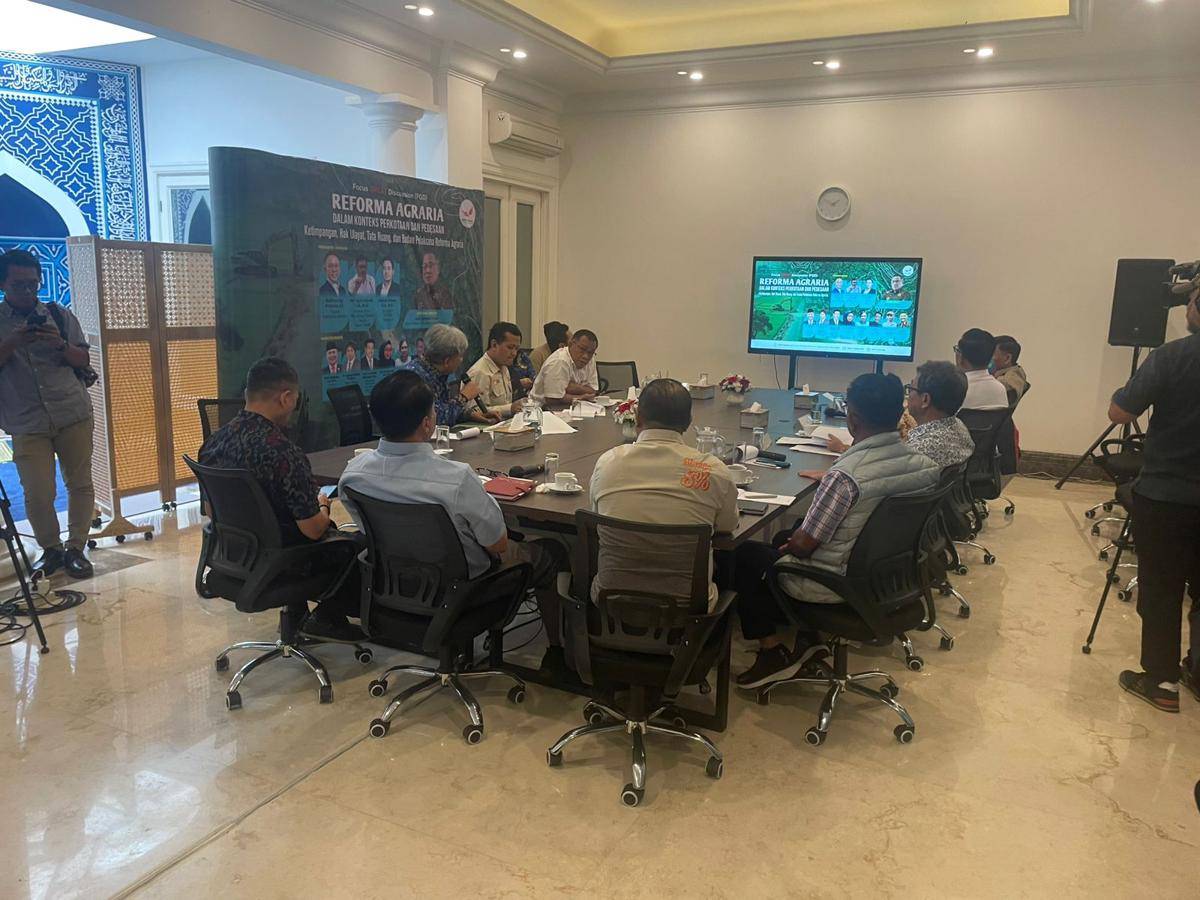 Focus GREAT Discussion (FGD) Pertanahan, yang diselenggarakan Great Institute di Jakarta Selatan, Rabu (1/10/2025).  (Dok Great Institute)
