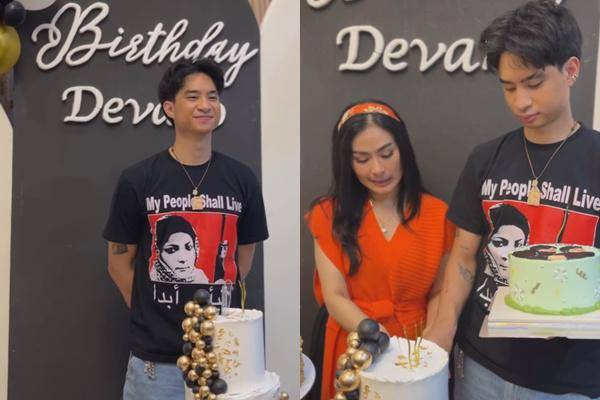 Ulang Tahun ke-23 Devano (Instagram.com/isdadahlia)