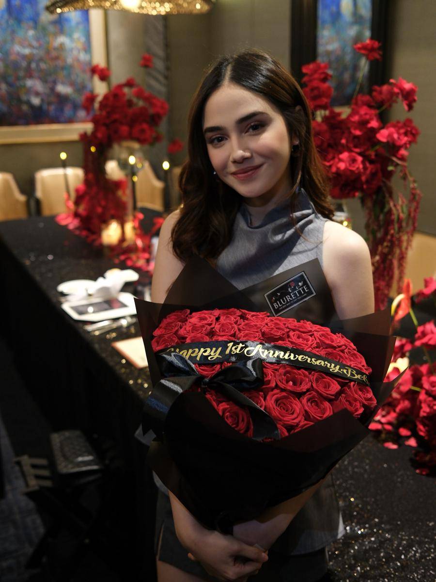 Anniversary Pertama Syifa Hadju dan El Rumi (Instagram.com/syifahadju)