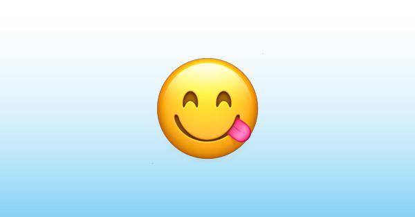 Emoji 😋 Artinya 