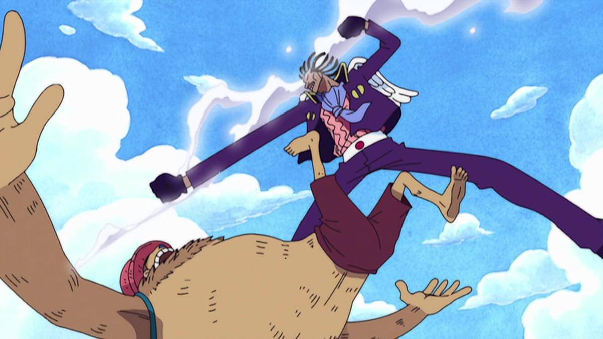 Chopper vs Gedatsu (Dok. Toei Animation/One Piece)