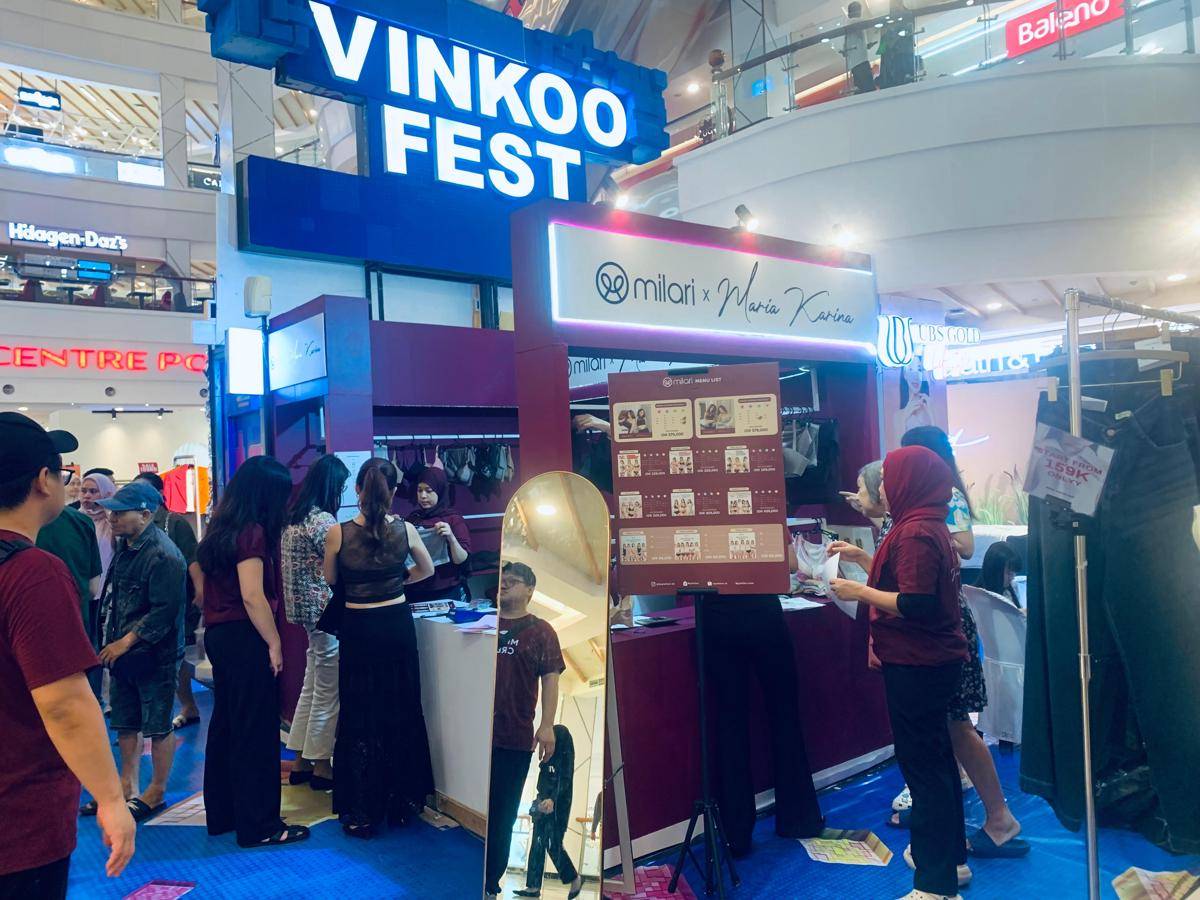 Kolaborasi MilarixMaria Karina di Vinkoo Fest Medan (dok.istimewa)