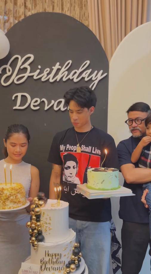 Ulang Tahun ke-23 Devano (Instagram.com/isdadahlia)