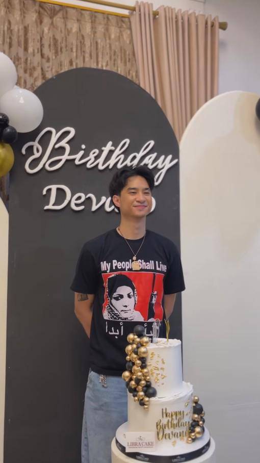 Ulang Tahun ke-23 Devano (Instagram.com/isdadahlia)