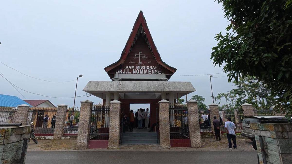 Makan missionaris Dr I L Nommensen di Kabupaten Toba (dok.istimewa)