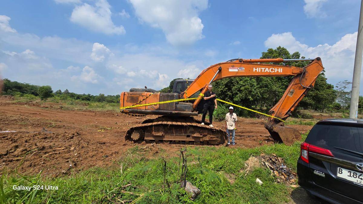 Aktivitas tambang ilegal yang ditindak Polda Banten