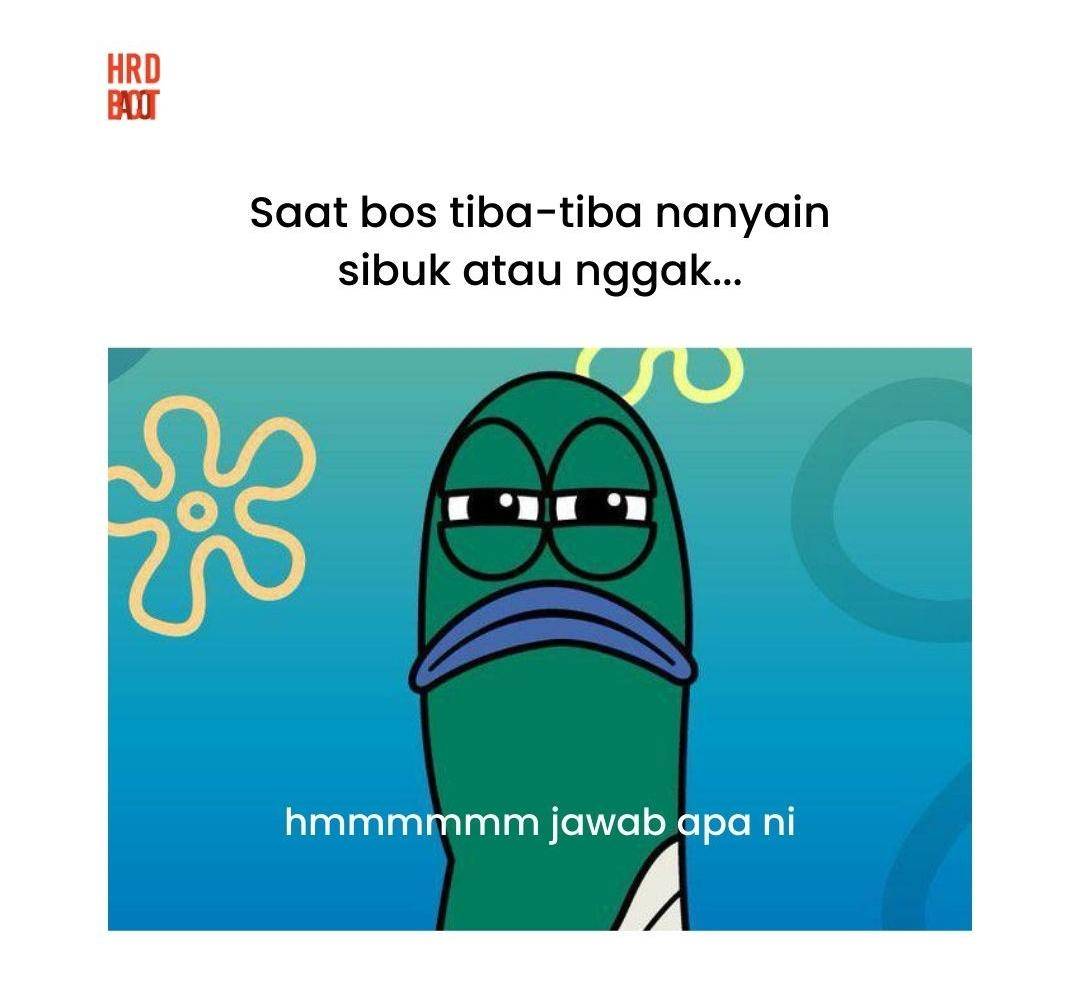 meme kegiatan orang sibuk