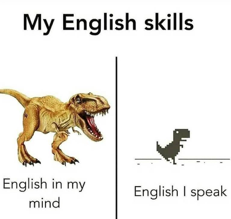 meme kemampuan bahasa Inggris 