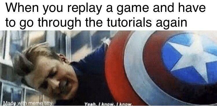 meme kocak tentang tutorial 