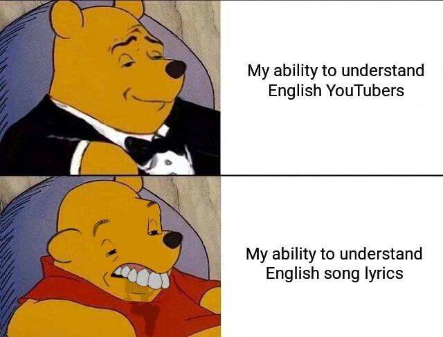 meme kemampuan bahasa Inggris 