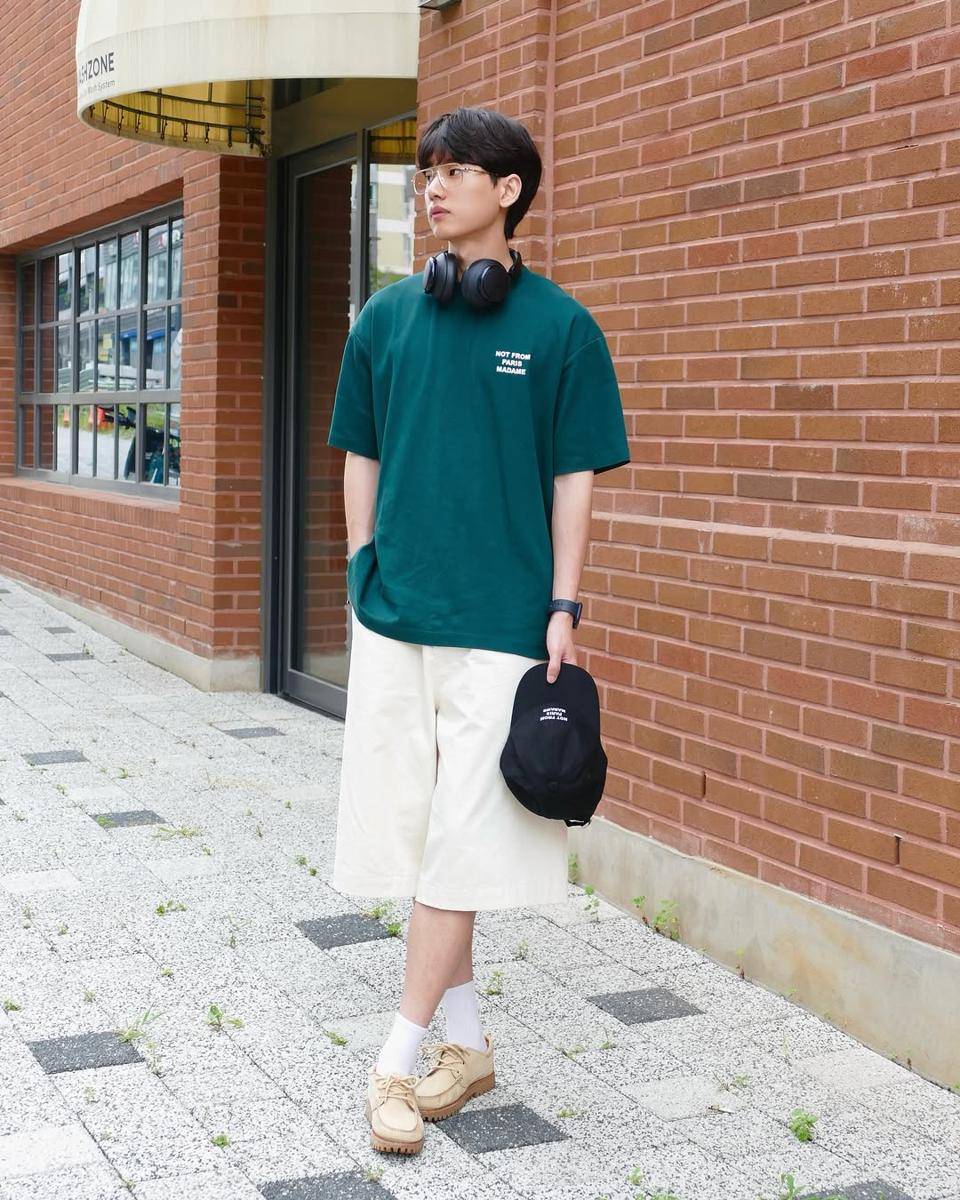 OOTD Celana Pendek ala Huri (instagram.com/_huri)