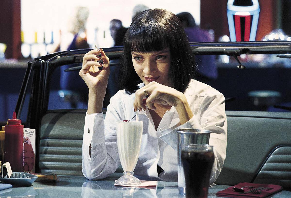 Uma Thurman dalam Pulp Fiction