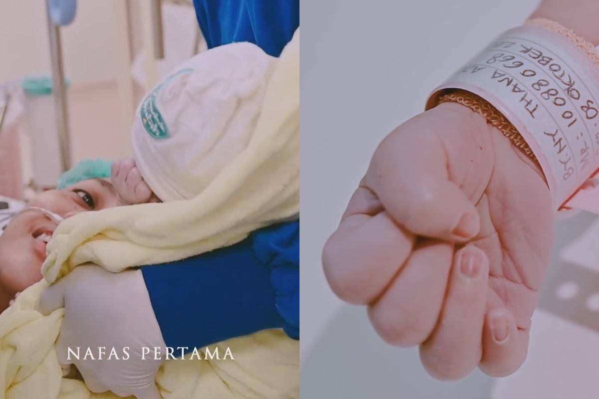 Thana Aviwkila melahirkan anak ketiga (instagram.com/nafaspertama)