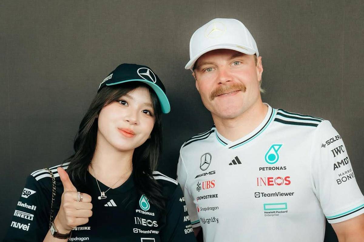 Zee nonton F1 Singapura (instagram.com/zeeasadel)