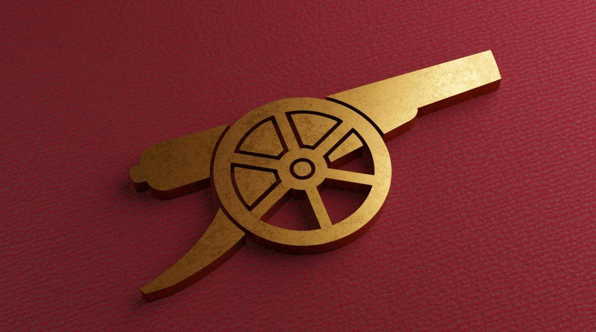 ilustrasi logo Arsenal 