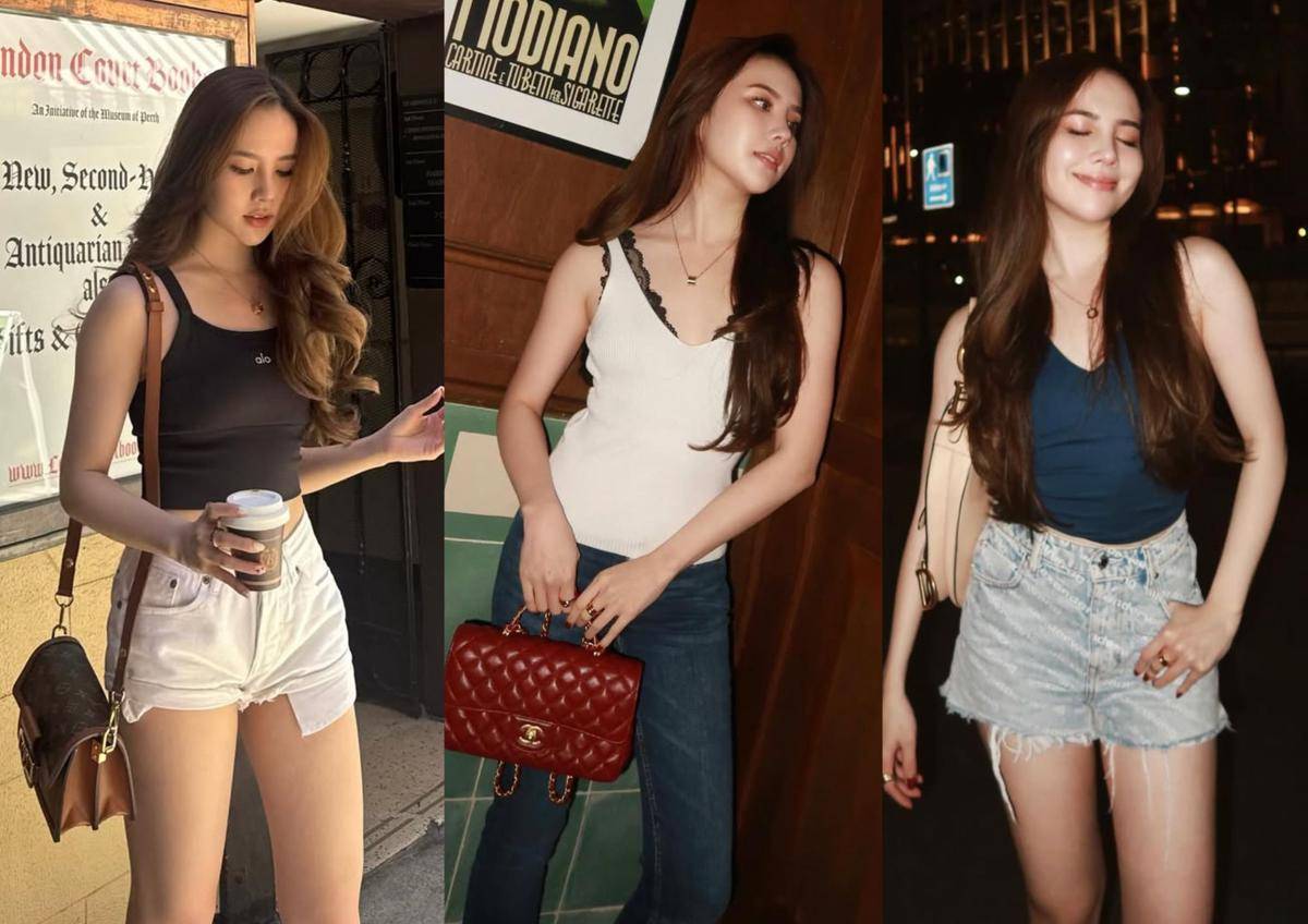 inspirasi OOTD ala Agatha Chelsea 