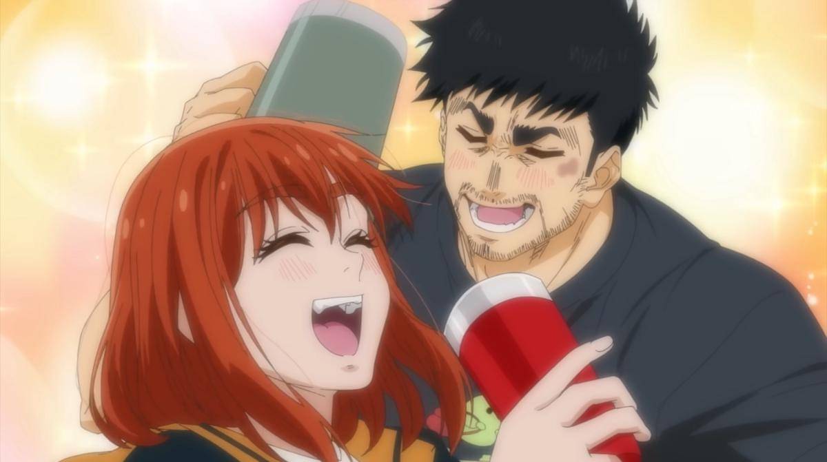 cuplikan anime Futari Solo Camp