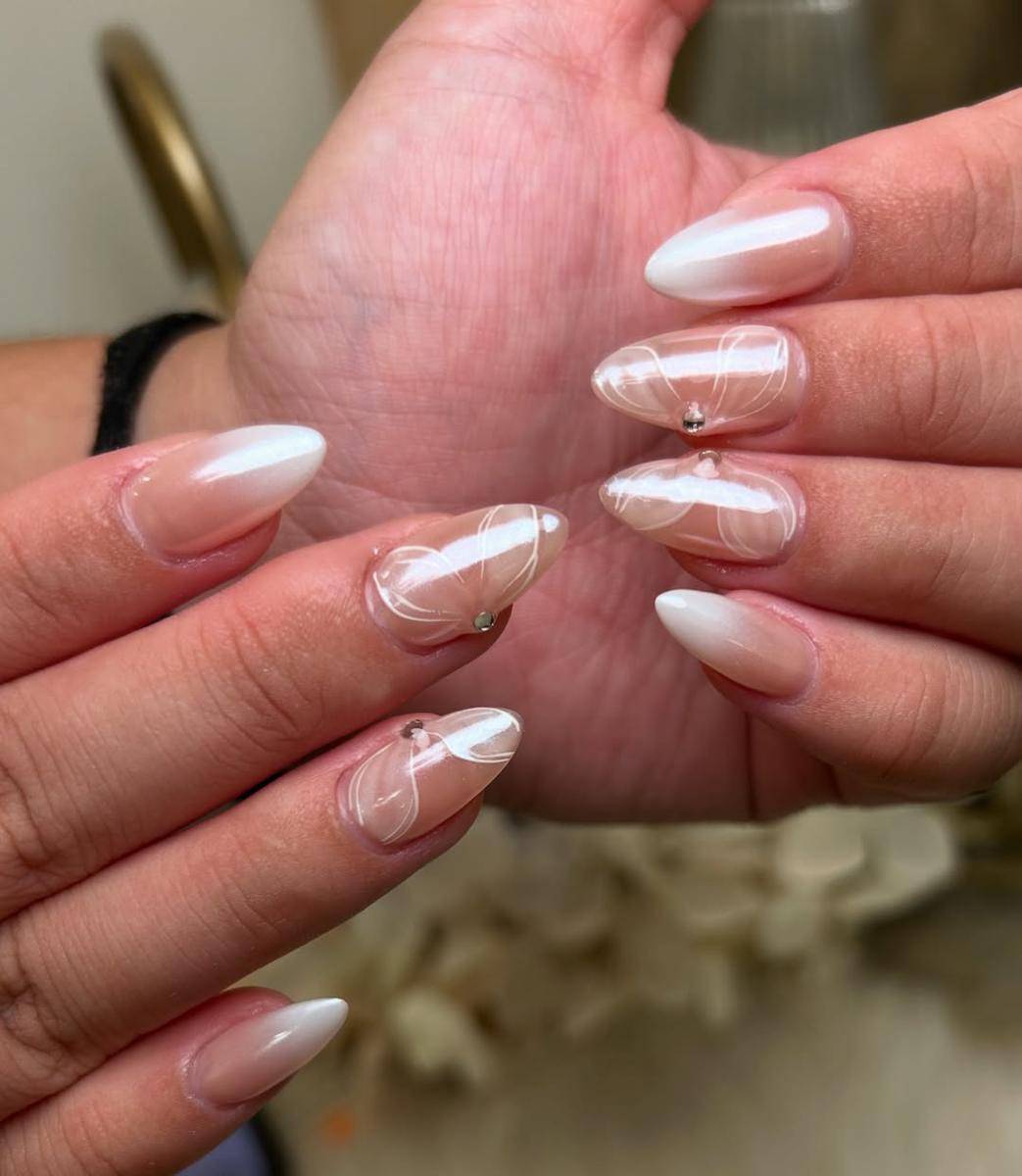 Ilustrasi nail art wedding (instagram.com/nylove_nail)