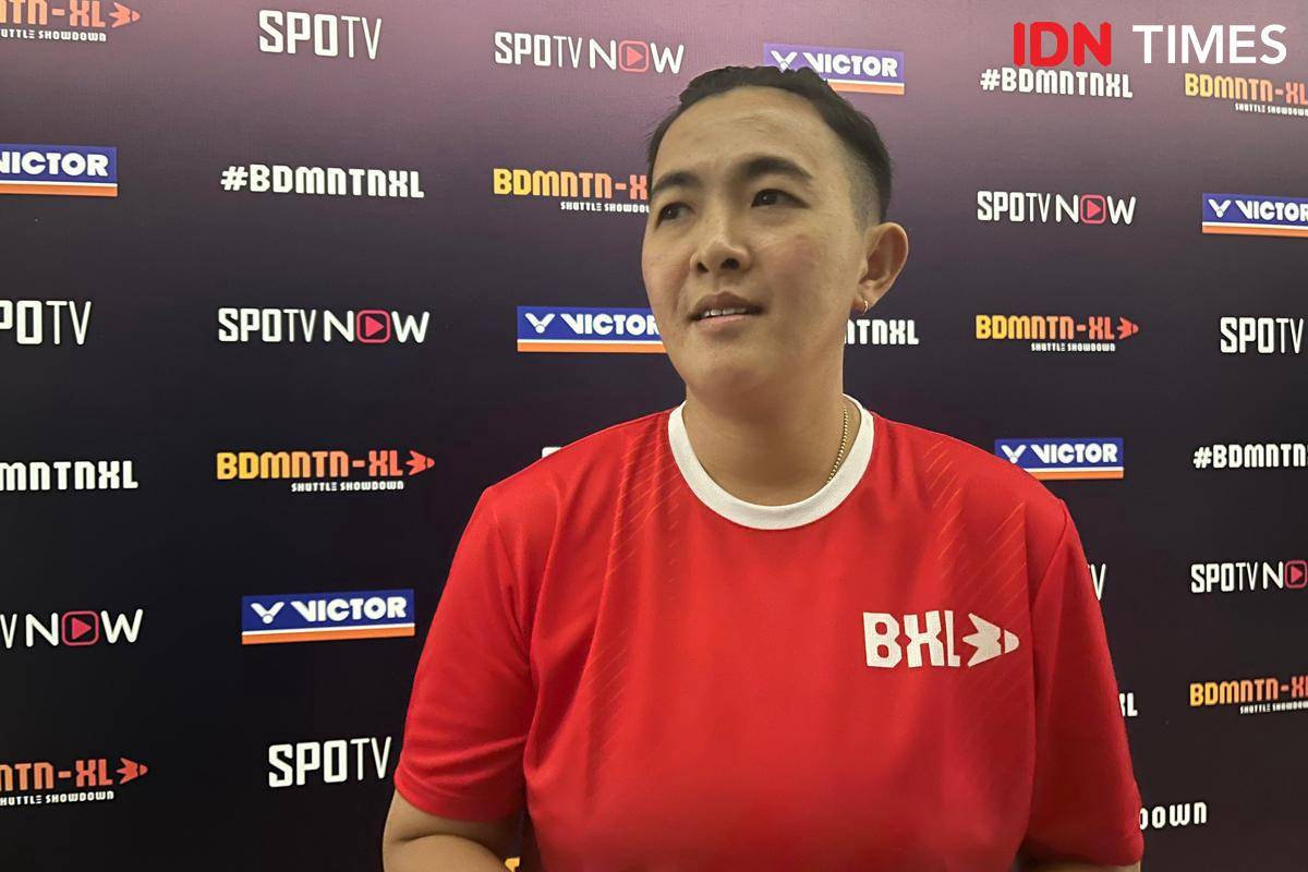 Pelatih ganda campuran PB Djarum, Vita Marissa (IDN Times/Margith Damanik)