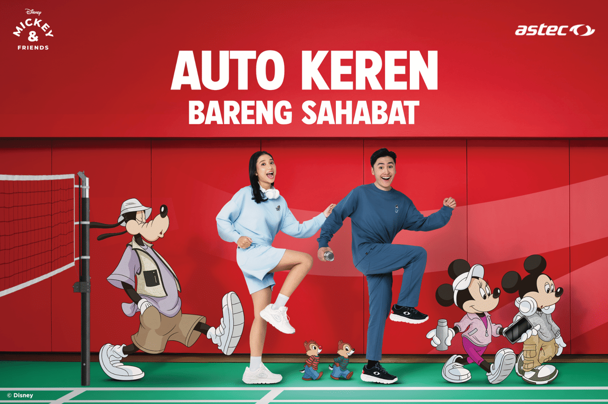 Foto 1_ Kolaborasi ASTEC dan Disney Indonesia, Menghadirkan koleksi bertema ‘Mickey & Friends’.png