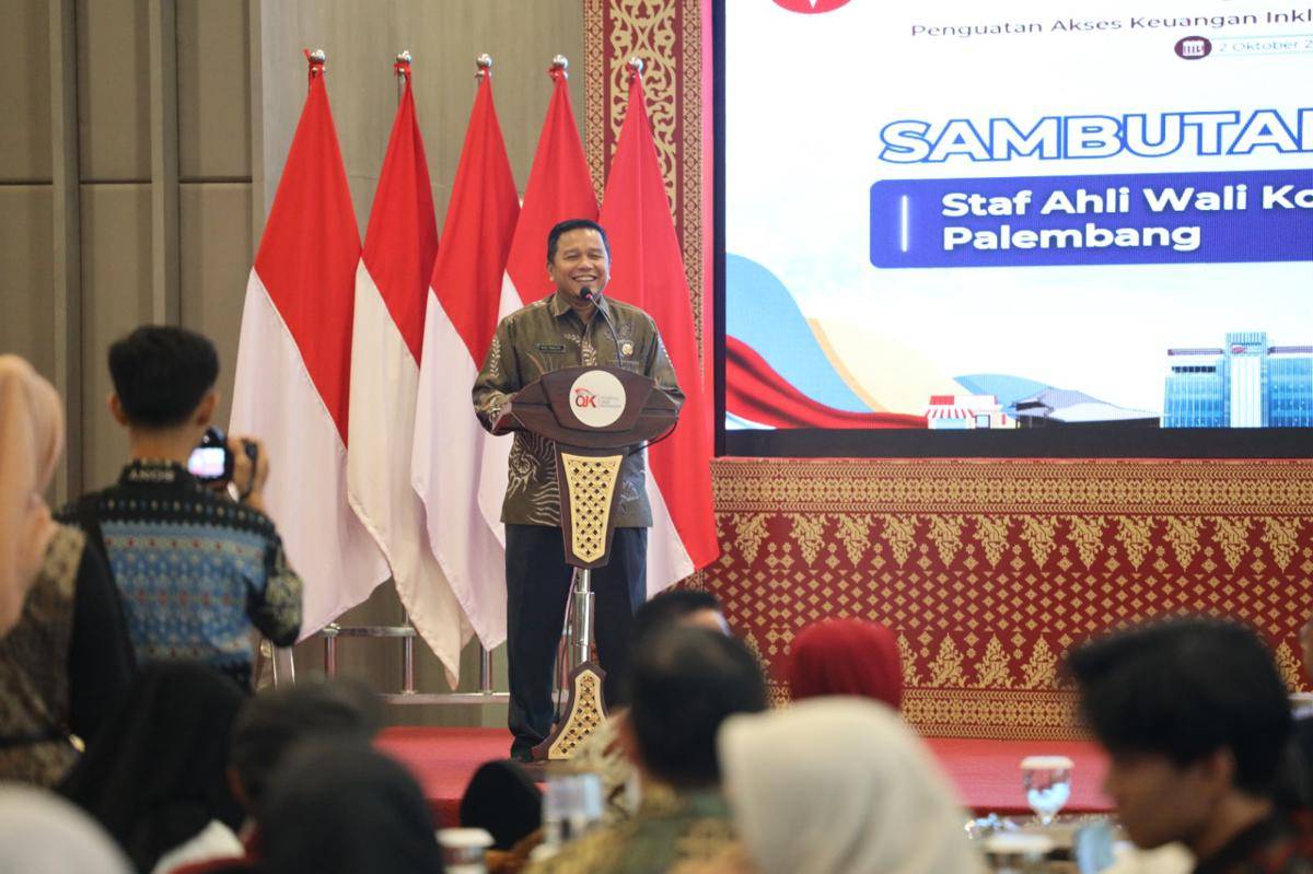Staf Ahli Bidang Ekonomi, Pembangunan dan Investasi Pemerintah Kota (Pemkot) Palembang, Riza Pahlevi