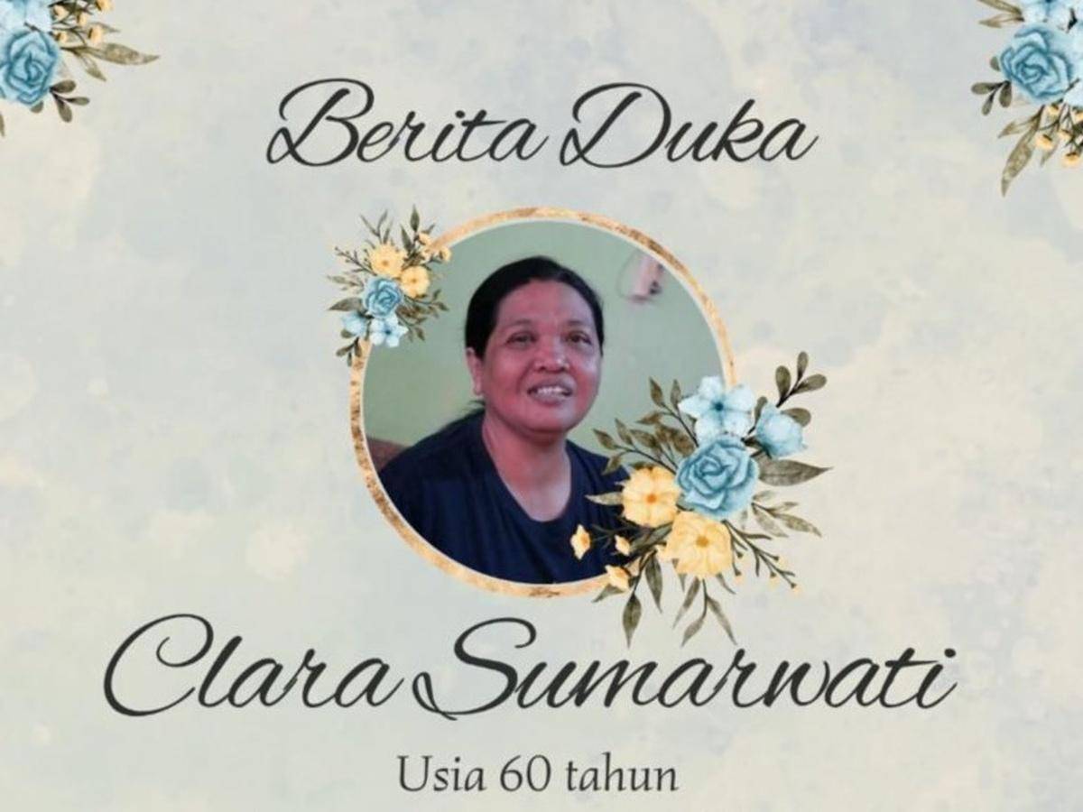 Berita duka meninggalnya Clara Sumarwati 