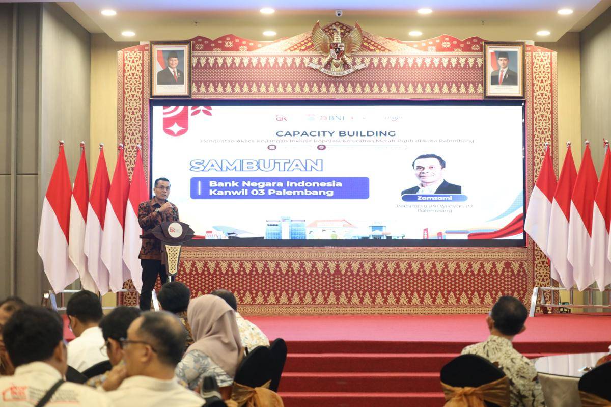 Pemimpin BNI Wilayah 03 Palembang, Zamzani (Dok. OJK Sumsel)