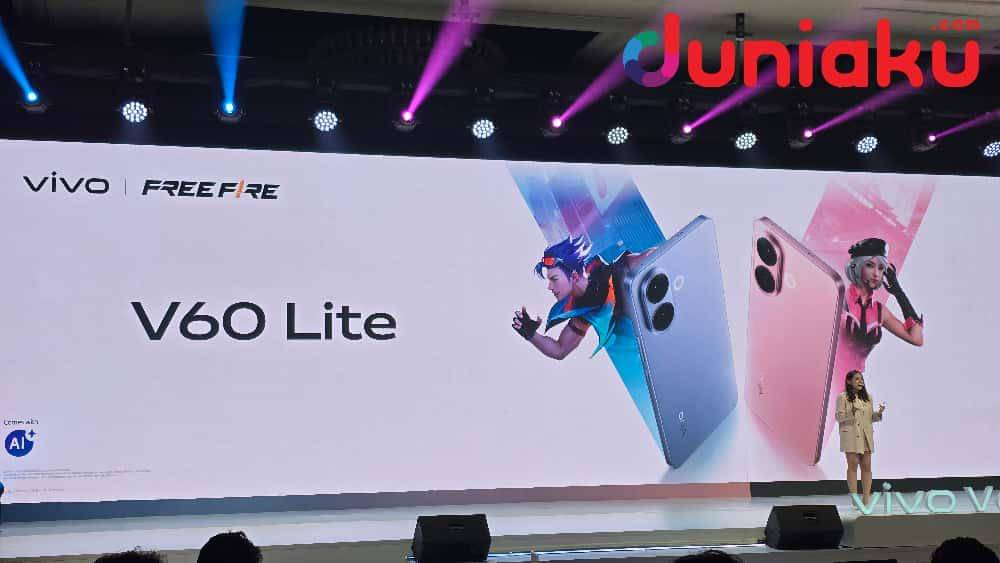 vivo V60 Lite Free Fire. Fotografer: Fahrul Nurullah. (Duniaku.com/Fahrul Nurullah)