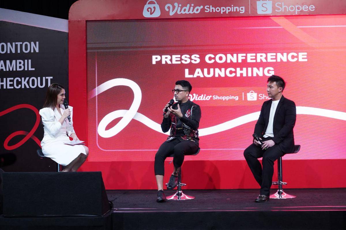 Press Conference Vidio Shopping bersama Shopee Indonesia 1.jpg