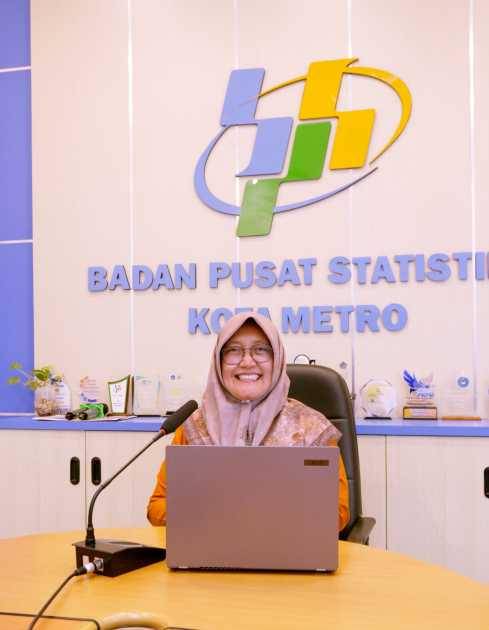 Kepala Badan Pusat Statistik (BPS) Kota Metro, Arum Purbowati