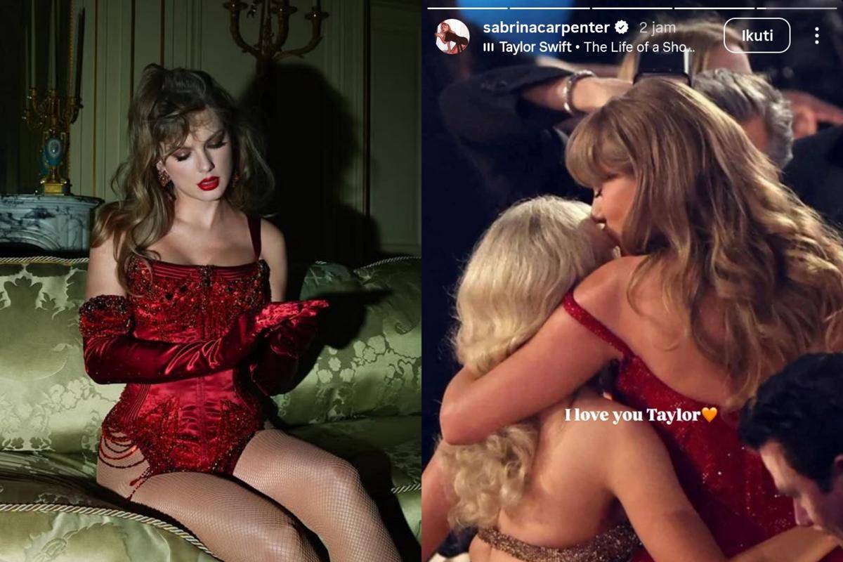 Taylor Swift dan Sabrina Carpenter