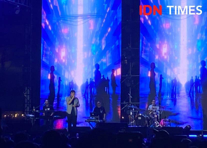 potret Letto di Synchronize Festival 2025 hari pertama, Jumat (3/10/2025) 