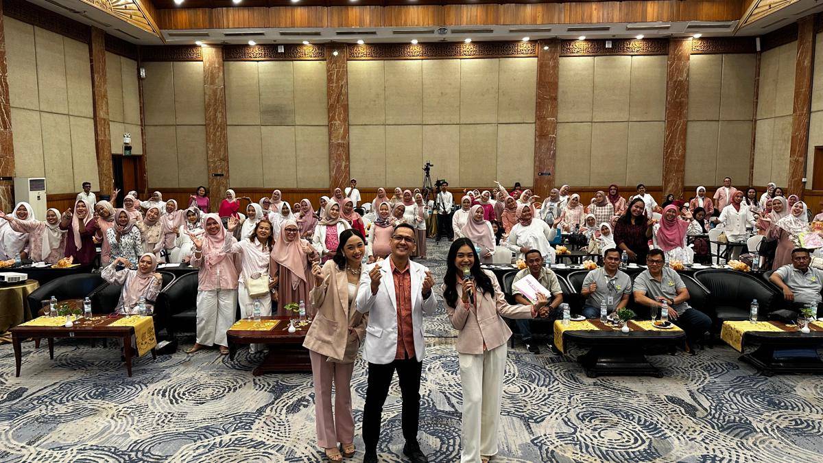 Blackmores Indonesia menggelar event 'Kumpul ASIK' bersama ibu-ibu muda yang tengah hamil maupun menyusui (IDN Times/ Fanny Rizano)