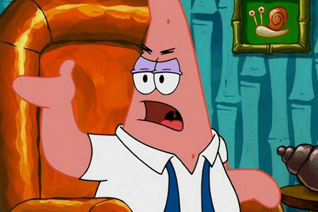 Patrick dalam episode Rock-a-Bye Bivalve 