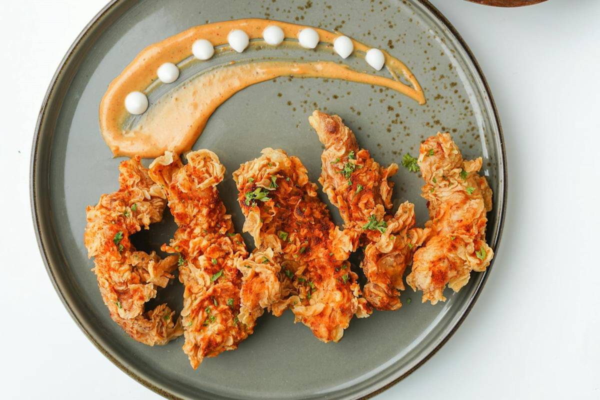ilustrasi ayam goreng