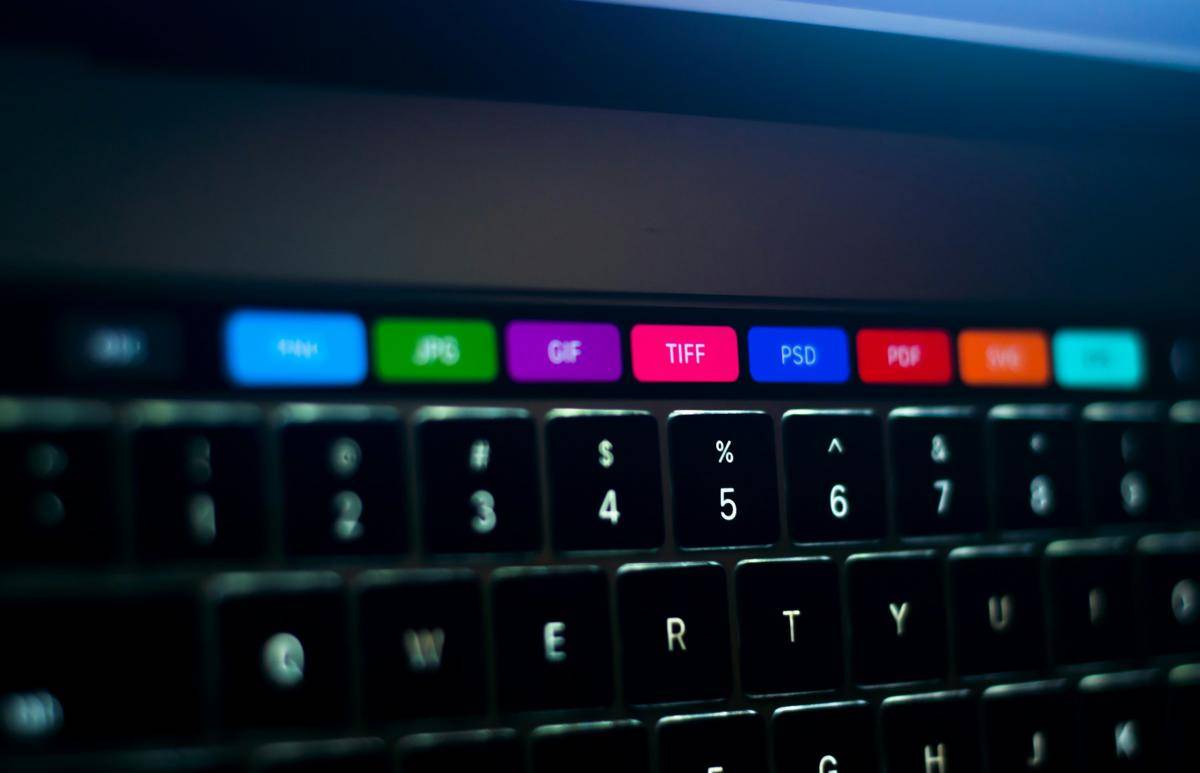 Touch Bar di MacBook 