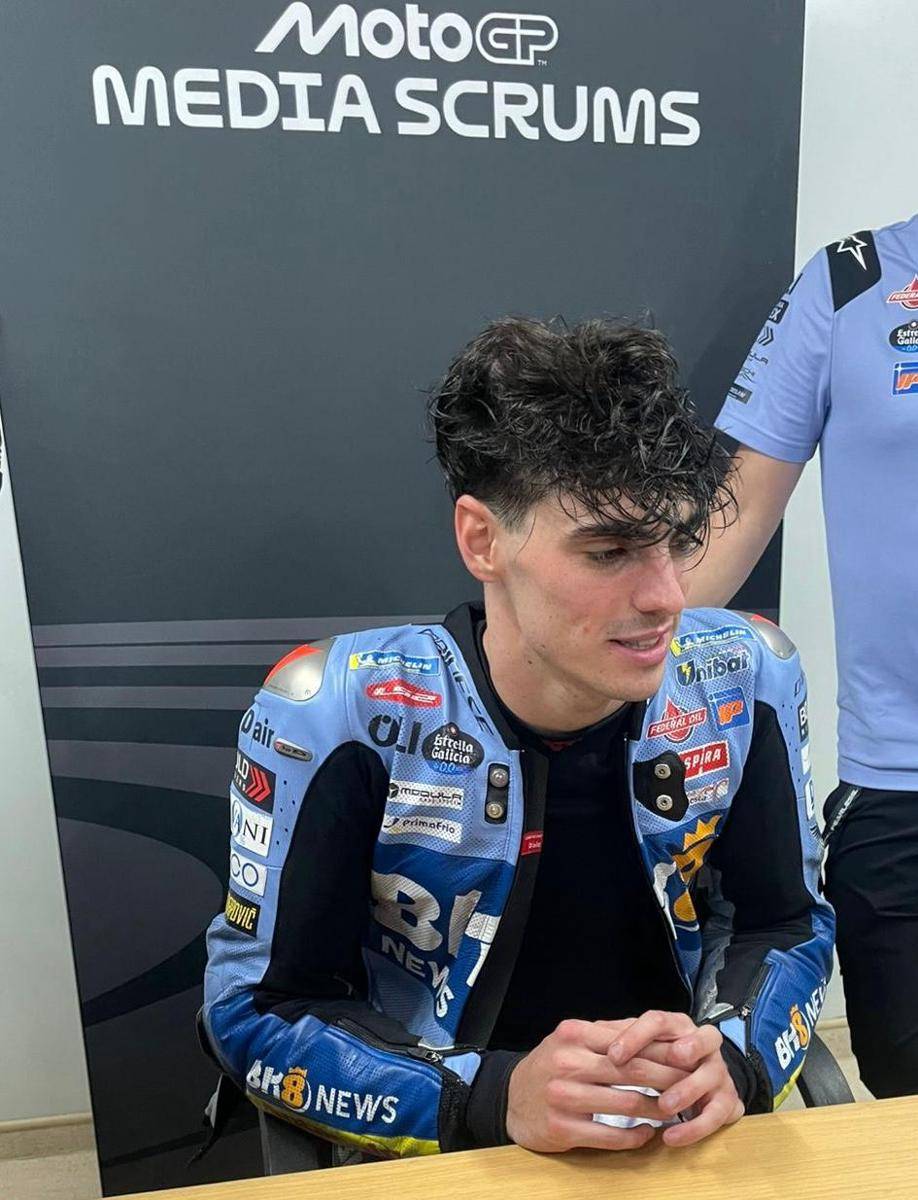 Pembalap MotoGP, Fermin Aldeguer di Sirkuit Mandalika. (IDN Times/Linggauni)