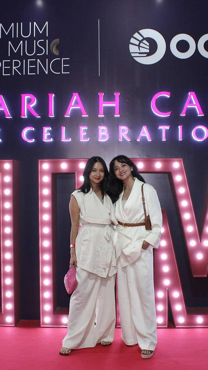 Artis Nonton Privat Konser Mariah Carey (Instagram.com/riniyulianti)