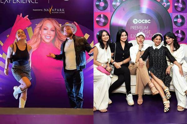 Artis Nonton Privat Konser Mariah Carey (Instagram.com/riniyulianti)