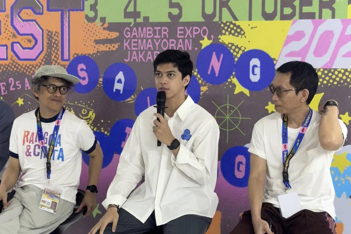 El Putra Sarira pada Sabtu (4/10/2025) (IDN Times/Elizabeth Chiquita)