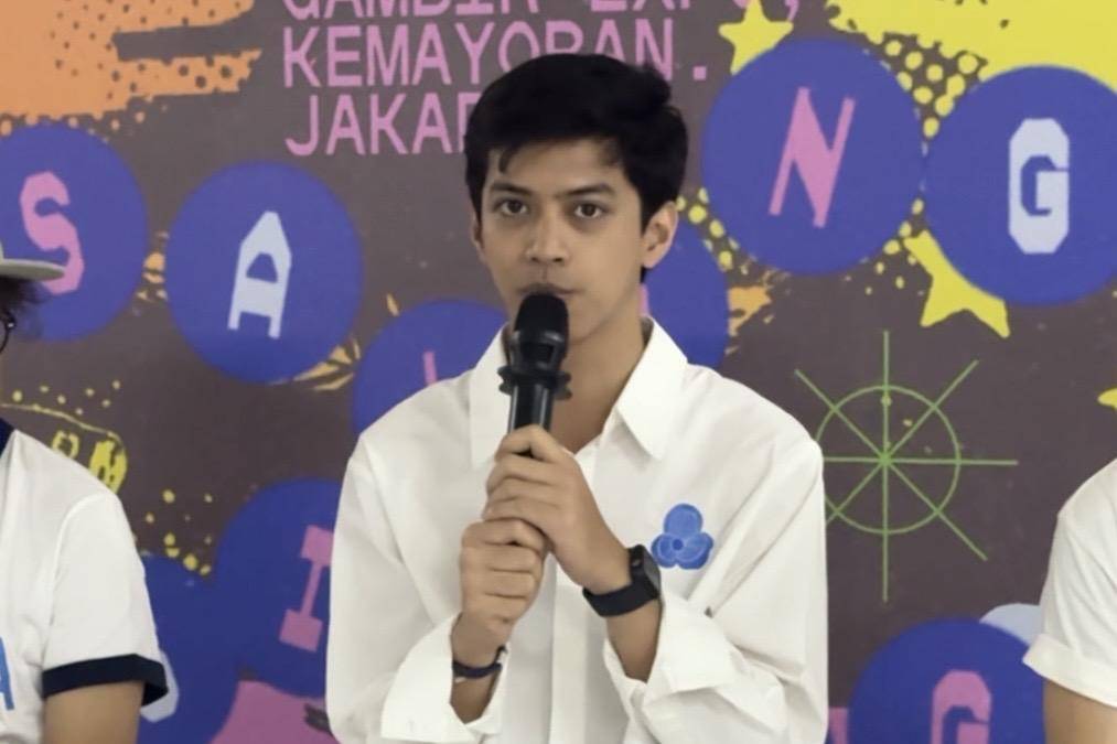El Putra Sarira pada Sabtu (4/10/2025) (IDN Times/Elizabeth Chiquita)