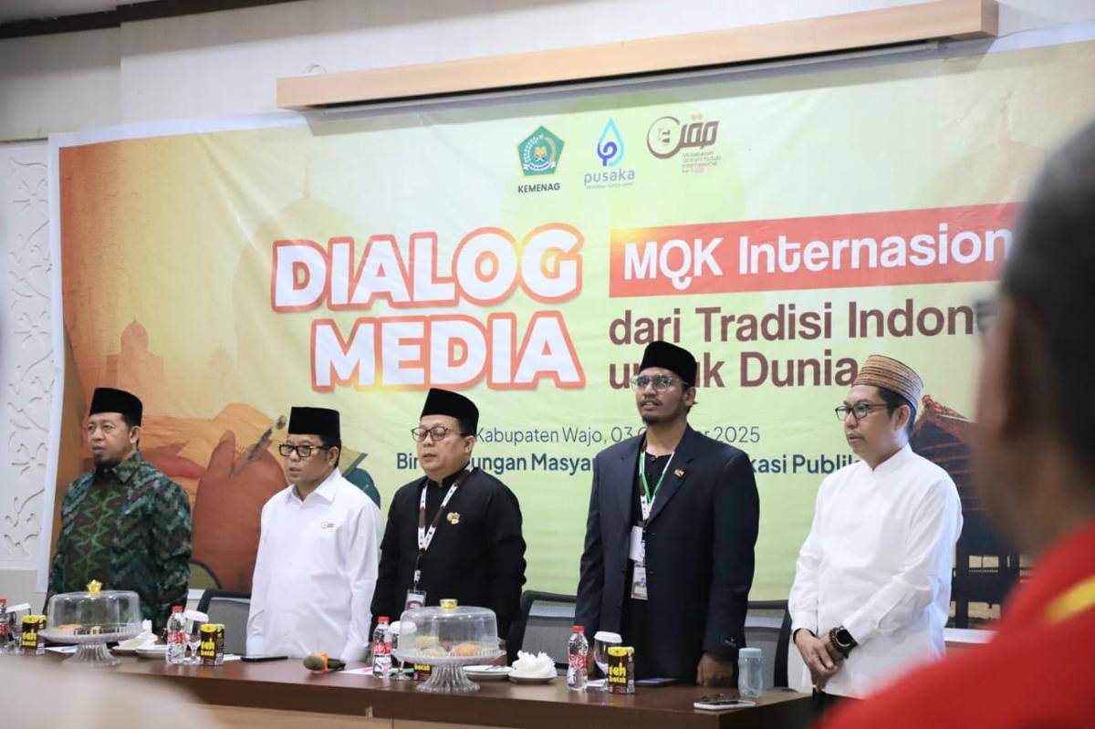 Kementerian Agama menggelar Dialog Media dalam rangka Musabaqah Qira’atil Kutub (MQK) Internasional 2025. (Dok. Istimewa)
