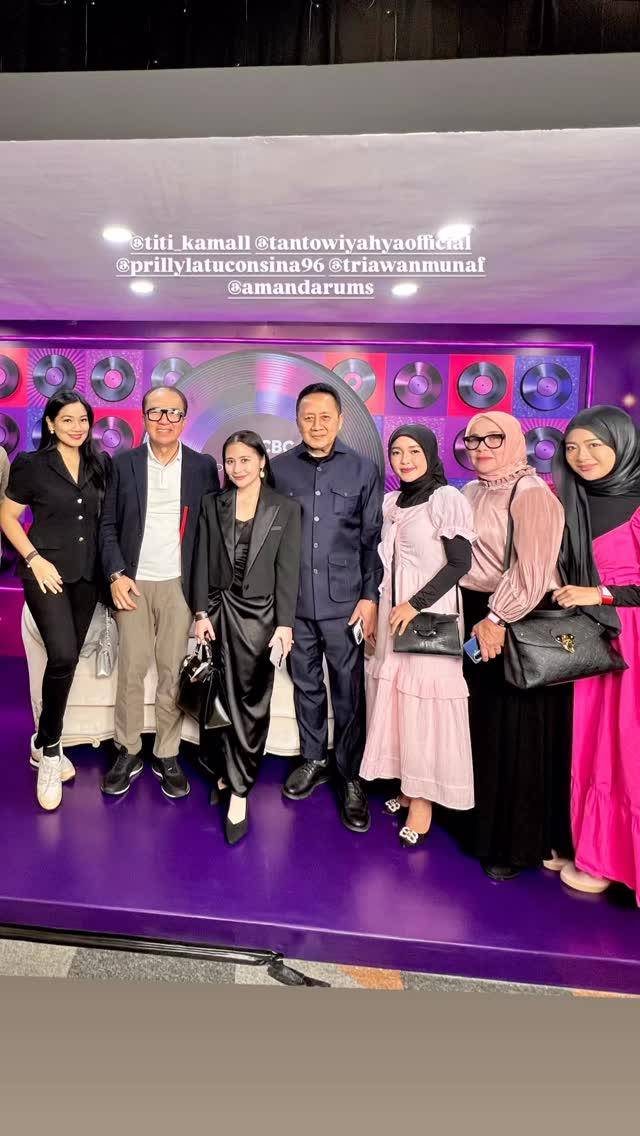 Artis Nonton Privat Konser Mariah Carey (Instagram.com/titi_kamall)