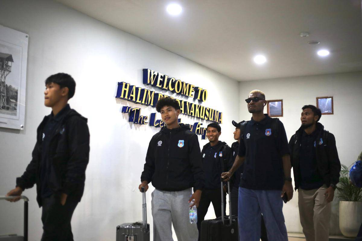 Pemain Sumsel United bertolak ke Bekasi jelang laga lanjutan Pegadaian Championship 2025/26 (Dok: MO Sumsel United)