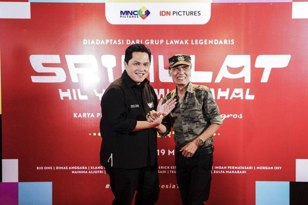 Erick Tohir & Tessy (Dok. MNC Pictures & IDN Pictures)