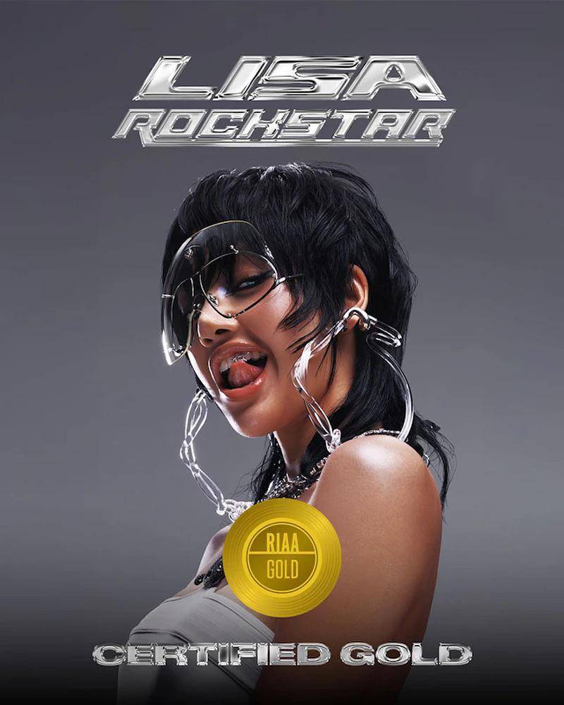 LLOUD umumkan sertifikat emas untuk ROCKSTAR (instagram.com/wearelloud) 
