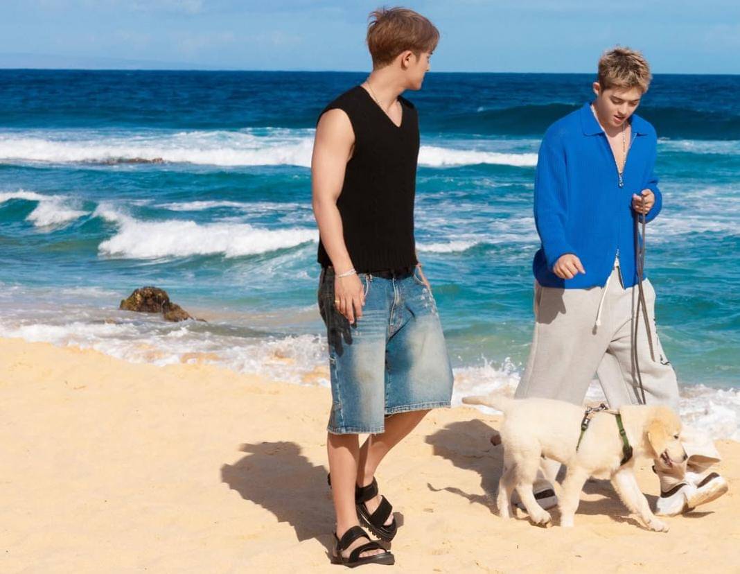 S.Coups dan Mingyu SEVENTEEN di album HYPE VIBES (instagram.com/saythename_17) 